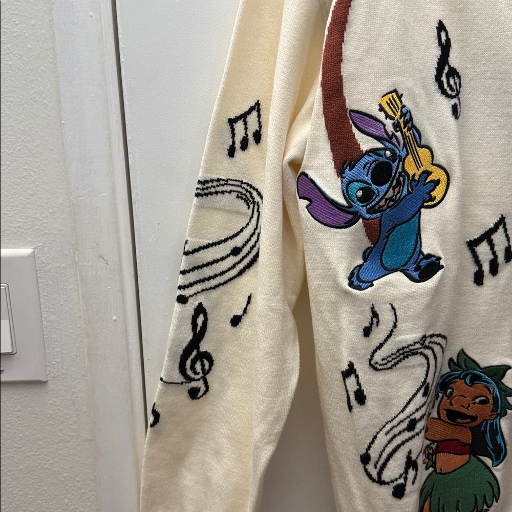Disney 100 Mickey and Friends Musical Cardigan - Picture 2 of 3